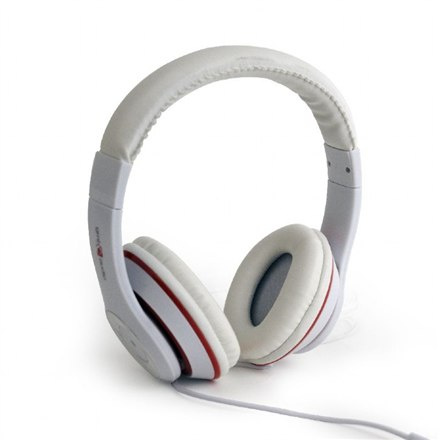 Gembird | MHS-LAX-W Stereo headset ""Los Angeles"" | Wired | On-Ear | Microphone | White