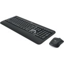 Logitech | MK540 Advanced | Keyboard and Mouse Set | Wireless | Mouse included | Batteries included | US | Black | USB | Wireles