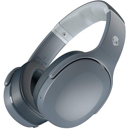 Skullcandy | Crusher Evo | Wireless Headphones | Wireless | Over-Ear | Microphone | Wireless | Chill Grey