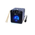 N-Gear | Portable Bluetooth Cube Drum Speaker | The Drum Block 420 | 50 W | Bluetooth | Black | Wireless connection