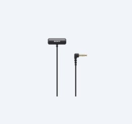 Sony | Compact Stereo Lavalier Microphone | ECM-LV1 | The ECM-LV1 is equipped with miniature omnidirectional mic capsules that c