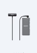 Sony | Compact Stereo Lavalier Microphone | ECM-LV1 | The ECM-LV1 is equipped with miniature omnidirectional mic capsules that c
