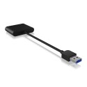 ICY BOX | IB-CR301-U3 USB 3.0 Zewnętrzny czytnik kart | USB 3.0 Typ-A | 3 x gniazdo czytnika kart: CF, SD, microSD