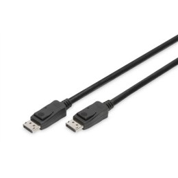 Digitus | DisplayPort cable | Male | 20 pin DisplayPort | Male | Black | 20 pin DisplayPort | 3 m