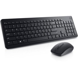 Dell | Keyboard and Mouse | KM3322W | Keyboard and Mouse Set | Wireless | Batteries included | US | Black | Wireless connection