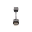 Digitus Video adapter | 19 pin HDMI Type A | Female | 20 pin DisplayPort | Male | Black | 0.15 m