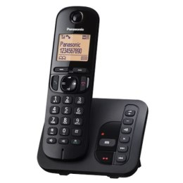 Panasonic | Cordless | KX-TGC220FXB | Built-in display | Caller ID | Black | Phonebook capacity 50 entries | Speakerphone