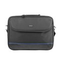 Natec | Fits up to size 15.6 "" | Laptop Bag | Impala | Toploading laptop case | Black | Shoulder strap