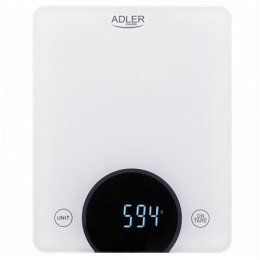Adler | Kitchen Scale | AD 3173w | Maximum weight (capacity) 10 kg | Graduation 1 g | Display type LED | White