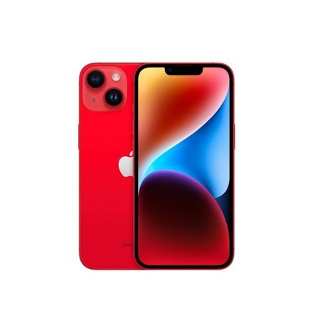 Apple | iPhone 14 | (PRODUCT)RED | 6.1 "" | Super Retina XDR | Apple | A15 Bionic | Internal RAM 4 GB | 256 GB | Dual SIM | Nano