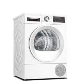 Bosch | WQG245AMSN Series 6 | Dryer Machine | Energy efficiency class A++ | Front loading | 9 kg | Sensitive dry | LED | Depth 6
