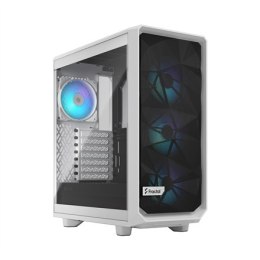 Fractal Design | Meshify 2 Compact RGB | Side window | White TG Clear | Mid-Tower | Power supply included No | ATX