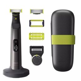 Philips | OneBlade Pro 360 Shaver, Face & Body | QP6651/61 | Operating time (max) 120 min | Wet & Dry | Lithium Ion | Black/Gree