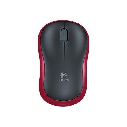Logitech | Mouse | M185 | Wireless | Red