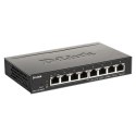 D-Link | 8-Port Gigabit PoE Smart Managed Switch | DGS-1100-08PV2 | Web managed | Desktop | 1 Gbps (RJ-45) ports quantity | SFP 
