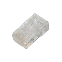 Digitus | AK-219602 | AT 6 Modular Plug, 8P8C, unshielded for Round Cable, two-parts plug