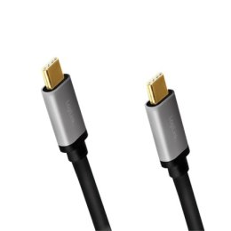 Logilink | USB-C cable | Male | 24 pin USB-C | Male | Black | 24 pin USB-C | 1 m