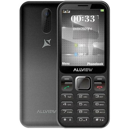 Allview | M20 Luna | Black | 2.8 "" | 240 x 320 pixels | 32 MB | Dual SIM | micro-SIM and nano-SIM | Bluetooth | Built-in camera