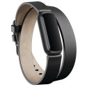 Fitbit Luxe Accessory Podwójna skórzana chusta w jednym rozmiarze, czarna