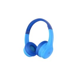 Słuchawki nauszne Motorola dla dzieci Moto JR300 Wbudowany mikrofon Bezprzewodowy Bluetooth Niebieski Bluetooth