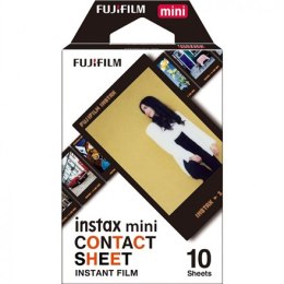 Fujifilm | Film natychmiastowy | Stykówka Instax Mini | 54 cm x 86 mm | Wymiary obrazu: 62 × 46 mm | Ilość 10