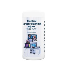 Płyny do czyszczenia ekranów | Chusteczki do czyszczenia alkoholowe (100 szt.) | CK-AWW100-01 | Płyny do czyszczenia ekranów