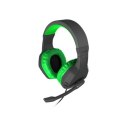 GENESIS ARGON 200 Gaming Headset, On-Ear, Wired, Microphone, Green | Genesis | ARGON 200 | Wired | On-Ear