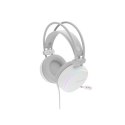 Genesis | On-Ear Gaming Headset | Neon 613 | Built-in microphone | 3.5 mm, USB Type-A | White