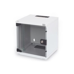 Digitus | 6U Wall Mounting Cabinet | DN-10-05U-1 | Grey | Safety class rating IP20; 200° door opening angle; Lockable safety-gla