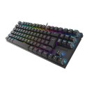Genesis | THOR 303 TKL | Mechanical Gaming Keyboard | RGB LED light | US | Black | Wired | USB Type-A | 865 g | Replaceable "HOT
