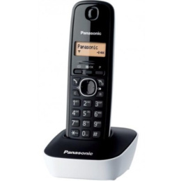 Panasonic | Cordless | KX-TG1611FXW | Built-in display | Caller ID | Black/White | Phonebook capacity 50 entries | Wireless conn