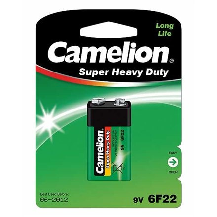 Camelion | 9V/6F22 | Super Heavy Duty | 1 pc(s) | 6F22-BP1G