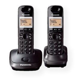 Panasonic | Cordless | KX-TG2512FXT | Built-in display | Caller ID | Black | Conference call | Phonebook capacity 50 entries | S