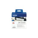 Brother | DK-22205 | Thermal paper | Thermal | Black on white | Roll (6.2 cm x 30.5 m)