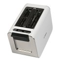 Bosch | TAT8611 | Toaster | Power 860 W | Number of slots 2 | Housing material Stainless steel | White/ silver