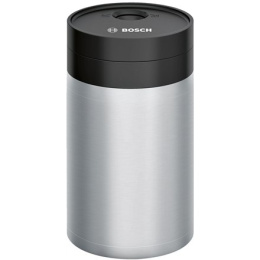 Bosch | TCZ8009N | Milk container | Intended For Coffee machine | 0.5 L volume, FreshLock lid | Metal