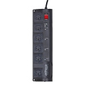 EnerGenie EG-PMS2-LANSW - surge protector | Output Connector Qty 5 | Black
