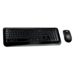 Microsoft | Black | Keyboard and mouse 850 with AES | PY9-00015 | Keyboard and Mouse Set | Wireless | Mouse included | Batteries
