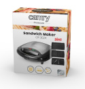 Camry | CR 3024 | Sandwich maker | 730 W | Number of plates 3 | Number of pastry 2 | Black