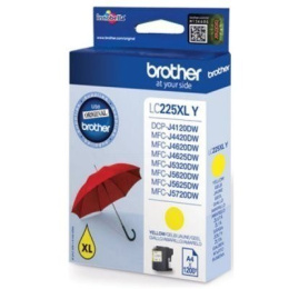 Brother LC | 225XLY | Yellow | Ink cartridge | 1200 pages
