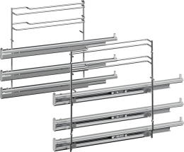 Bosch | 3 level telescopic rails, full extension | HEZ638300