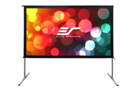 Elite Screens Yard Master 2 Series | Projection screen with legs | OMS180H2-DUAL | 180 