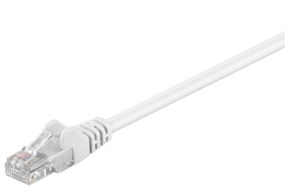 Goobay | CAT 5e | Network cable | Unshielded twisted pair (UTP) | Male | RJ-45 | Male | RJ-45 | White | 5 m