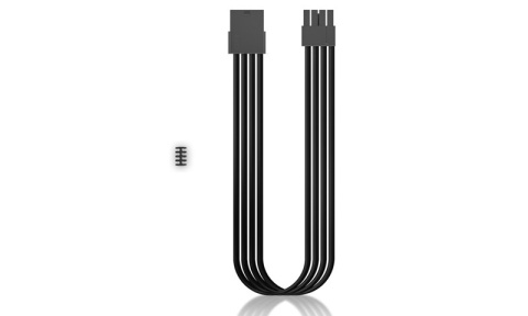 Deepcool | PSU Extension Cable | DP-EC300-PCI-E-BK | Black | 345 x 26 x 17 mm