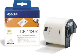Brother | DK-11202 | Shipping labels | Thermal | Black on white | 62 x 100 mm