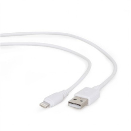 Cablexpert | Lightning cable | Male | 4 pin USB Type A | Apple Lightning | White | 1 m