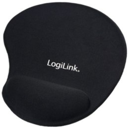 Mousepad with Gel Wrist Rest Support, Logilink | ID0027 | Black