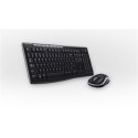 Logitech | MK270 | Keyboard and Mouse Set | Wireless | Mouse included | Batteries included | US | Black, Silver | USB | English 