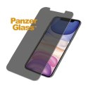 PanzerGlass | Screen protector - glass - with privacy filter | Apple iPhone 11, XR | Tempered glass | Transparent