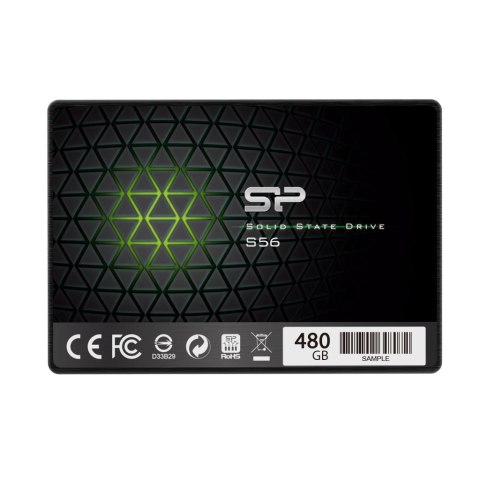 Silicon Power | S56 | 480 GB | SSD form factor 2.5"" | SSD interface SATA | Read speed 560 MB/s | Write speed 530 MB/s